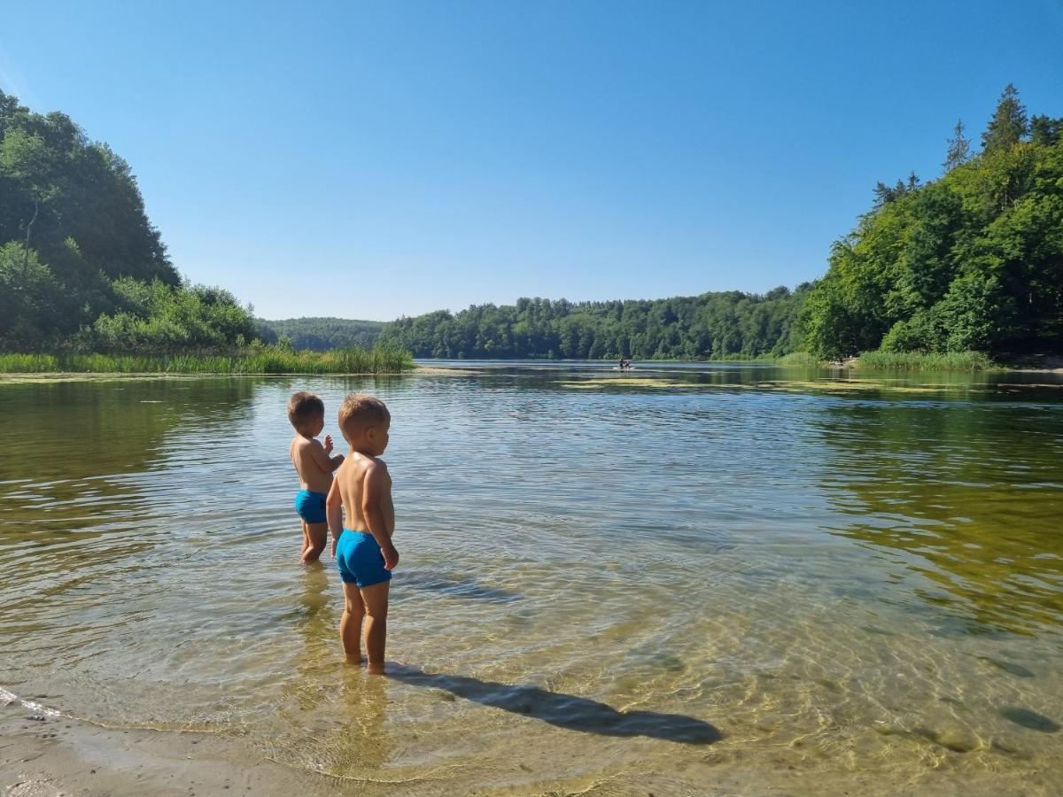 Bosko Domki Z Sauna I Balia W Sulminie Obok Gdanska المظهر الخارجي الصورة