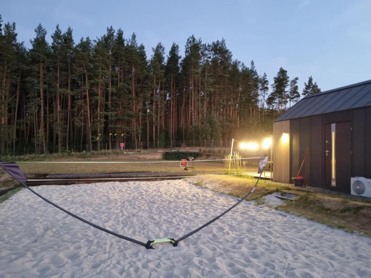 Bosko Domki Z Sauna I Balia W Sulminie Obok Gdanska المظهر الخارجي الصورة
